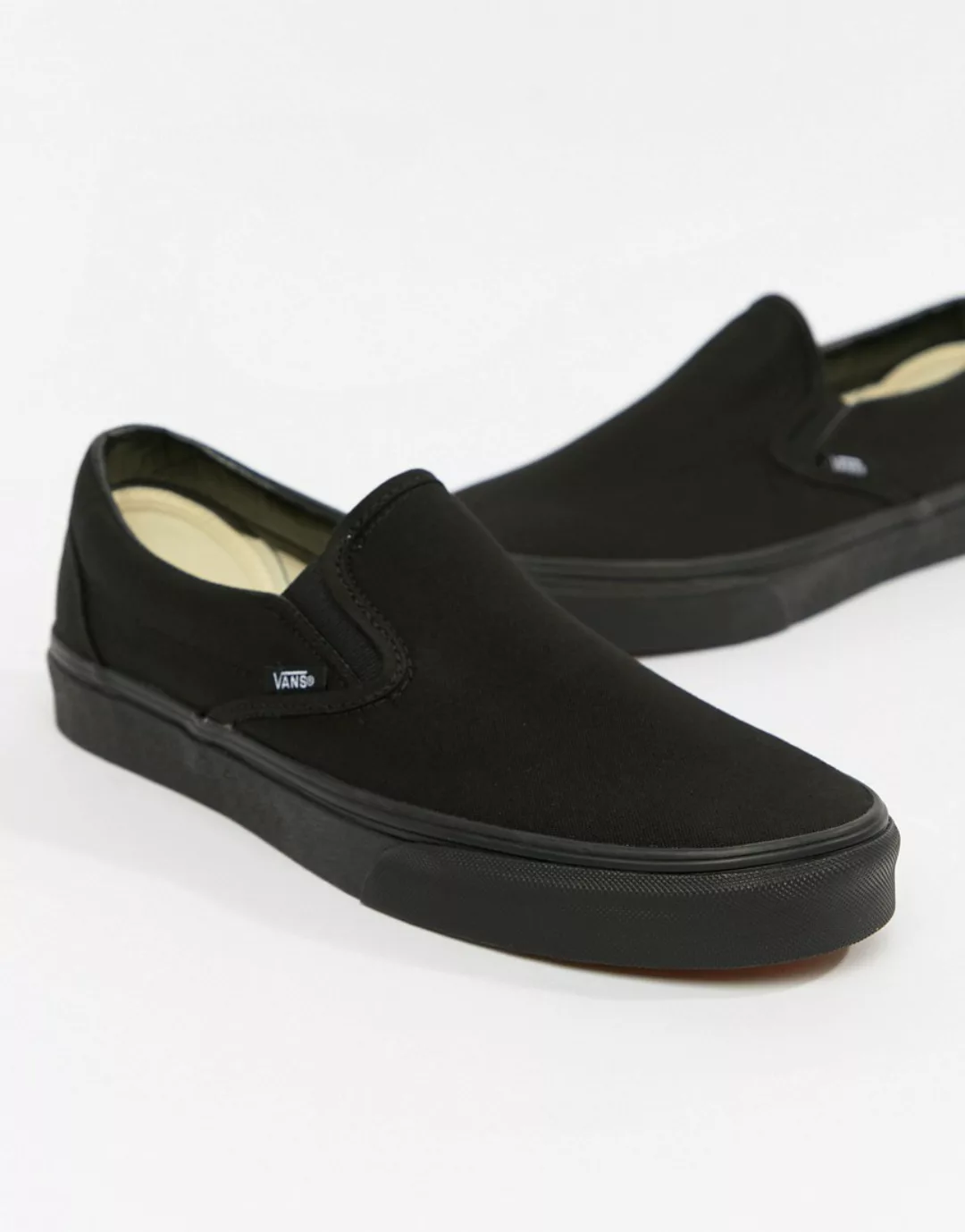 Vans Classic Slip On Unisex-Sneaker Black/Black günstig online kaufen
