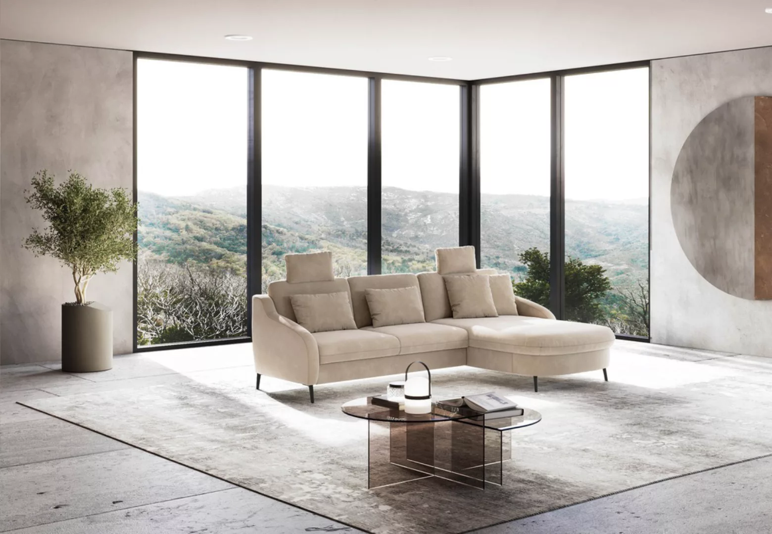 sit&more Ecksofa »Soul L-Form«, wahlweise mit Bettfunktion und Bettkasten o günstig online kaufen