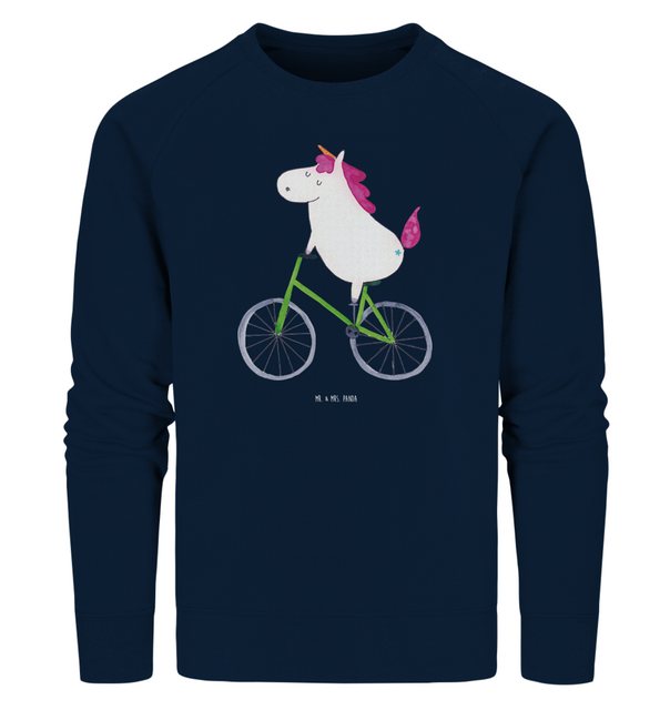 Mr. & Mrs. Panda Longpullover Größe XS Einhorn Radfahrer - French Navy - Ge günstig online kaufen