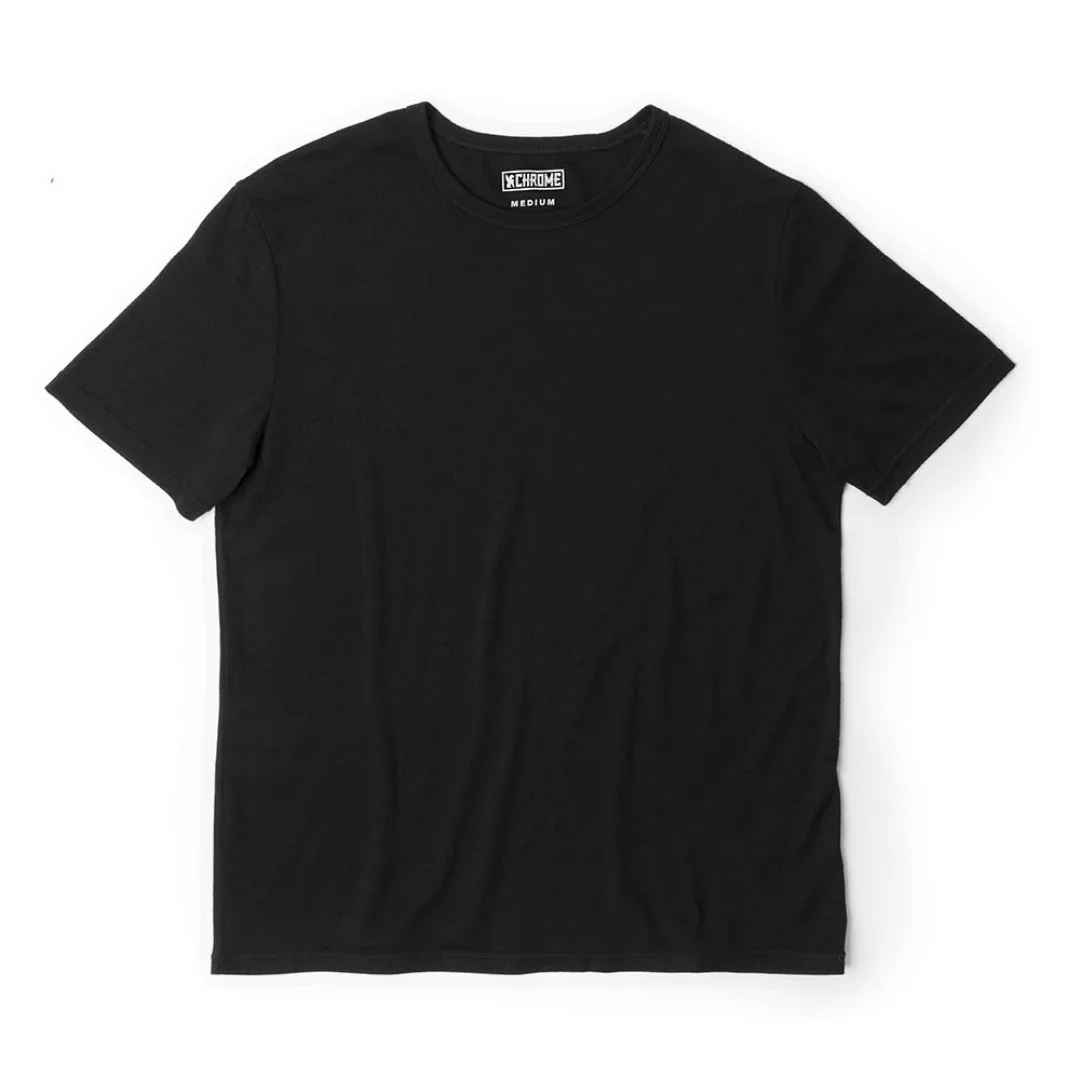 Chrome Merino Kurzärmeliges T-shirt L Black günstig online kaufen