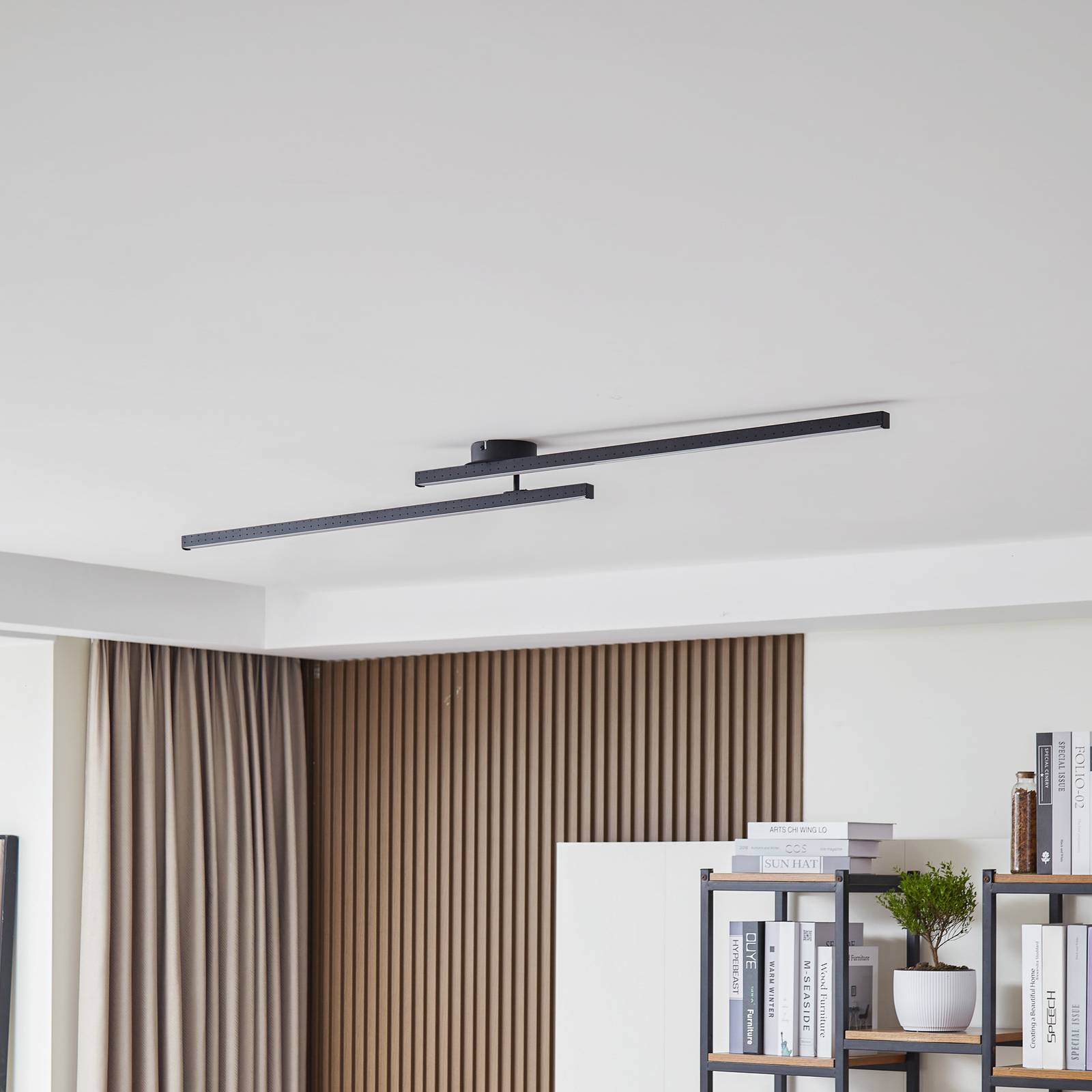 Lindby Aurendor LED-Deckenleuchte 135 cm günstig online kaufen