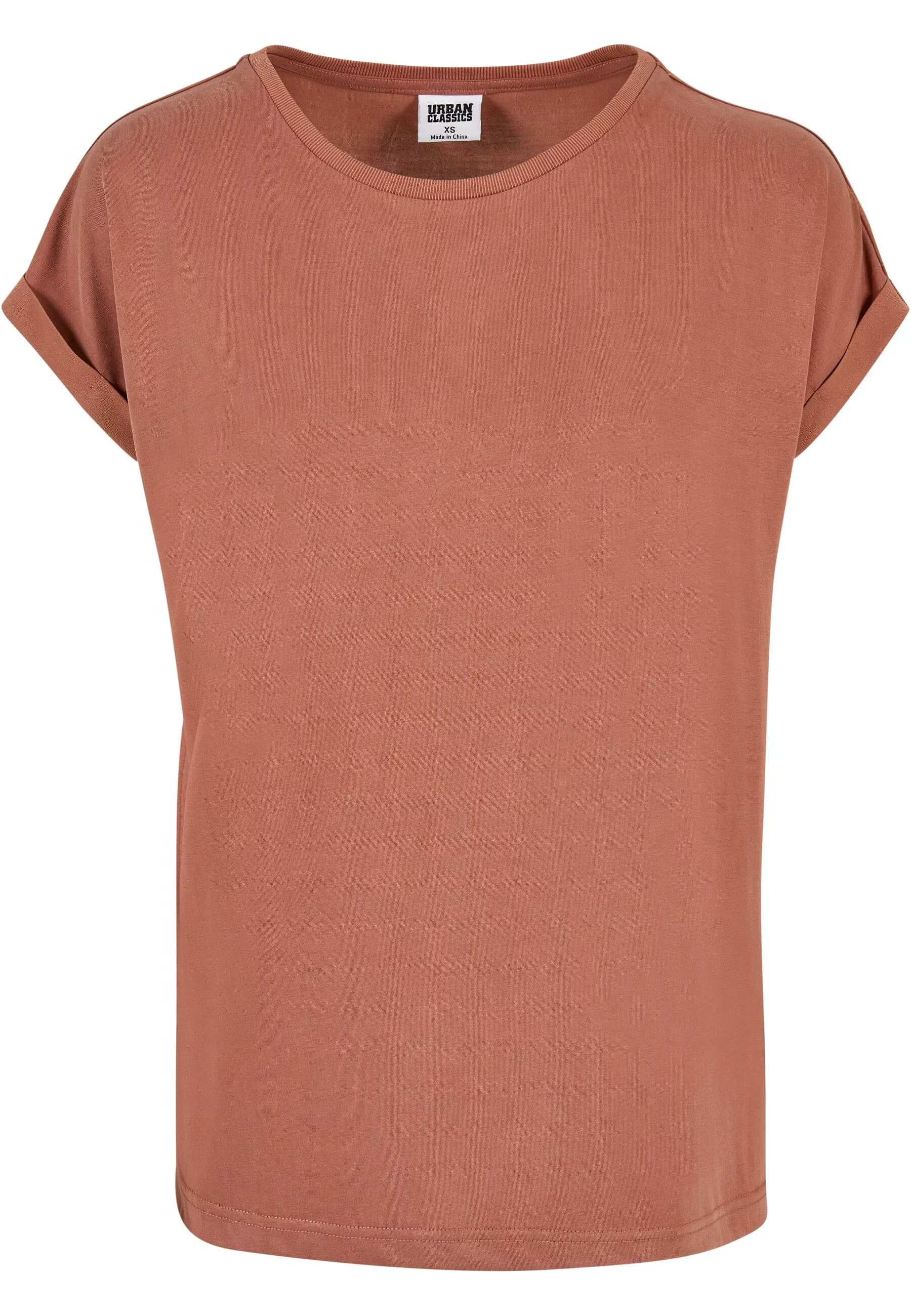 URBAN CLASSICS Kurzarmshirt "Urban Classics Damen Ladies Modal Extended Sho günstig online kaufen