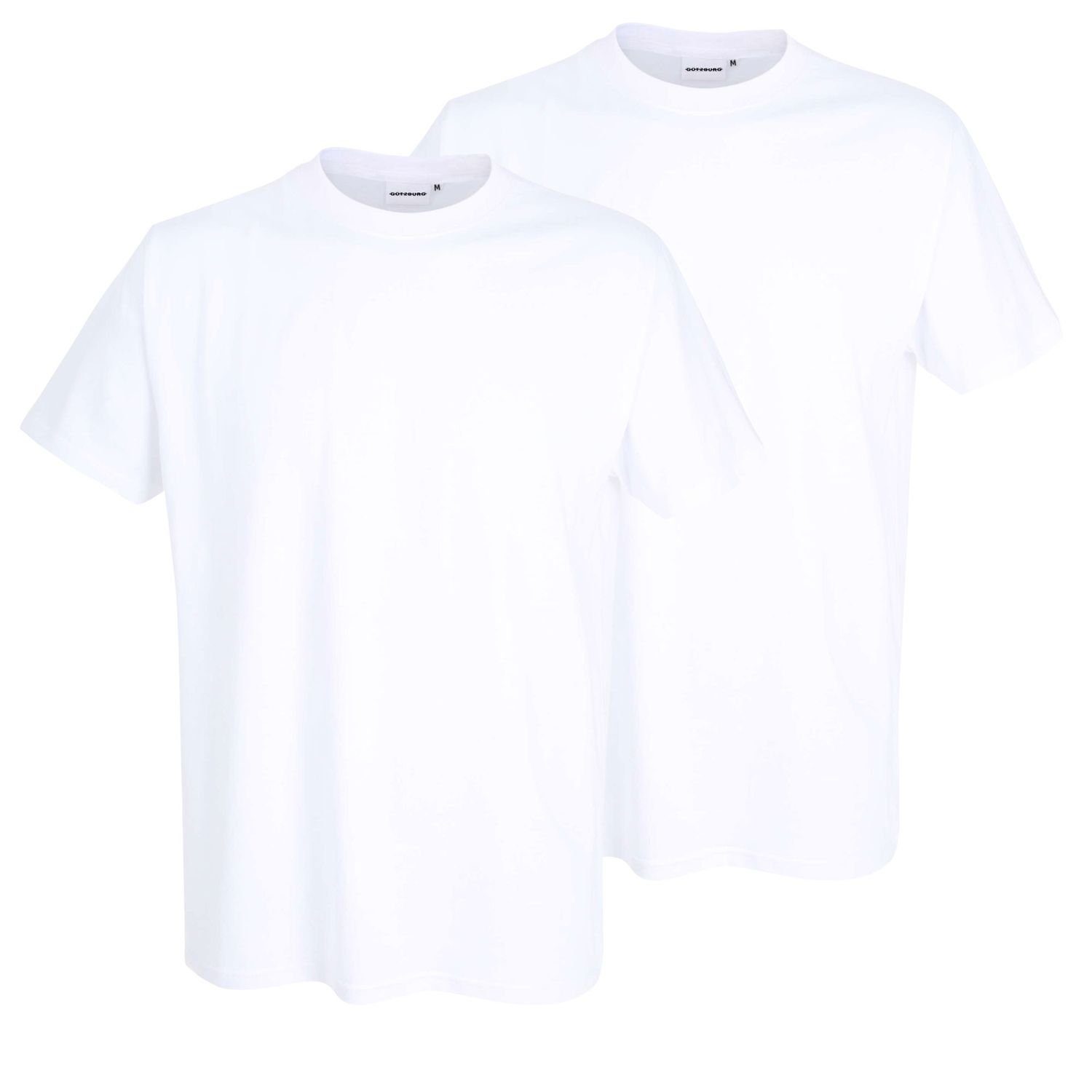 GÖTZBURG Unterziehshirt R-Neck T-Shirt (2-St) ohne günstig online kaufen