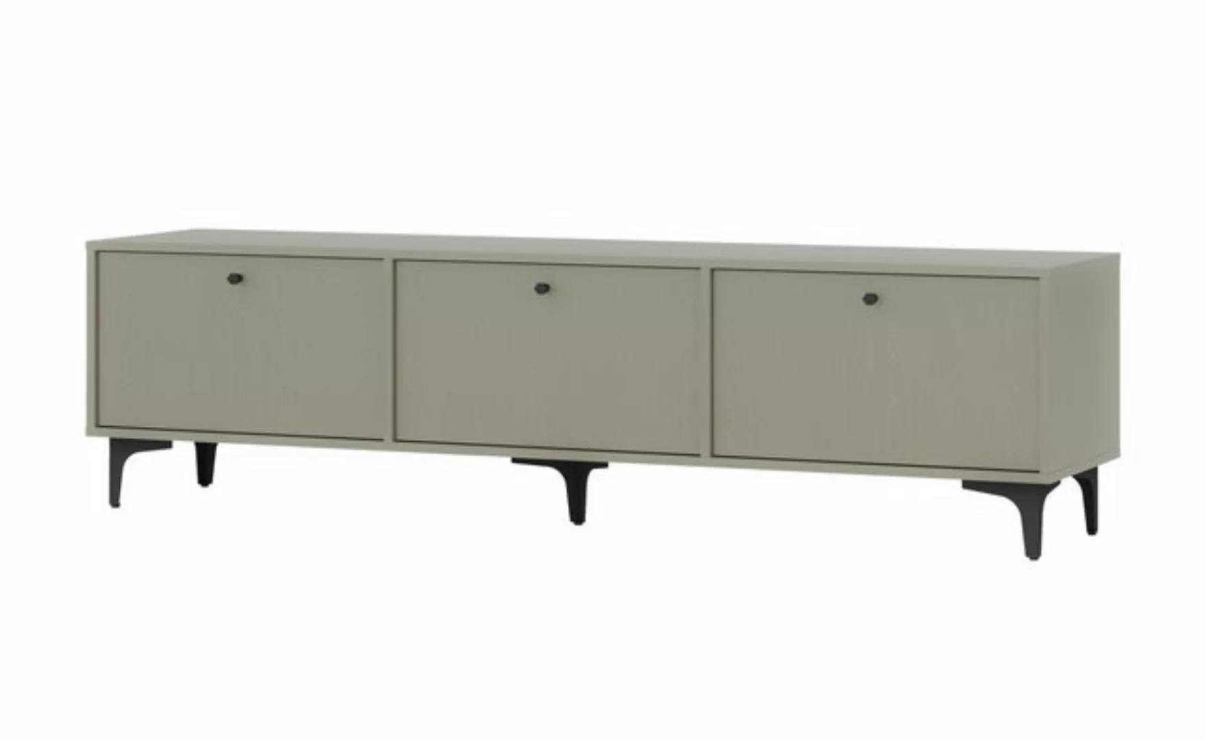 Furnix TV-Schrank Tonkin Sideboard mit drei Fächern Design Lowboard Breite günstig online kaufen