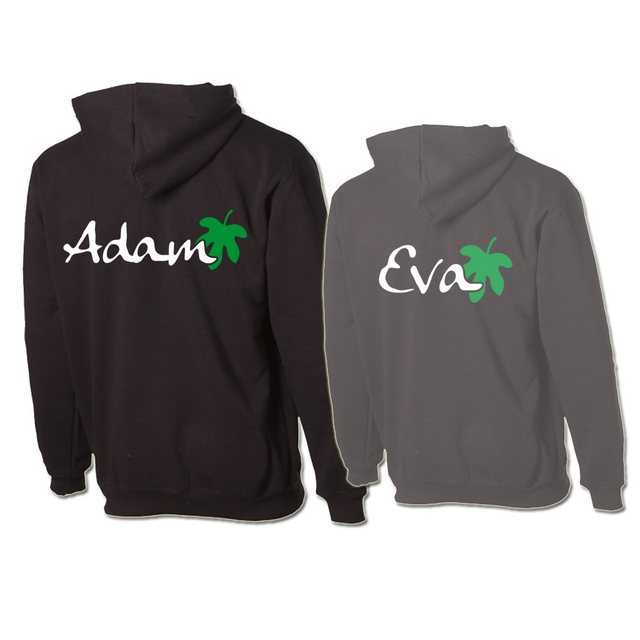 G-graphics Hoodie Adam & Eva (Partner- / Paar-Set, Einzelteile zum selbst z günstig online kaufen