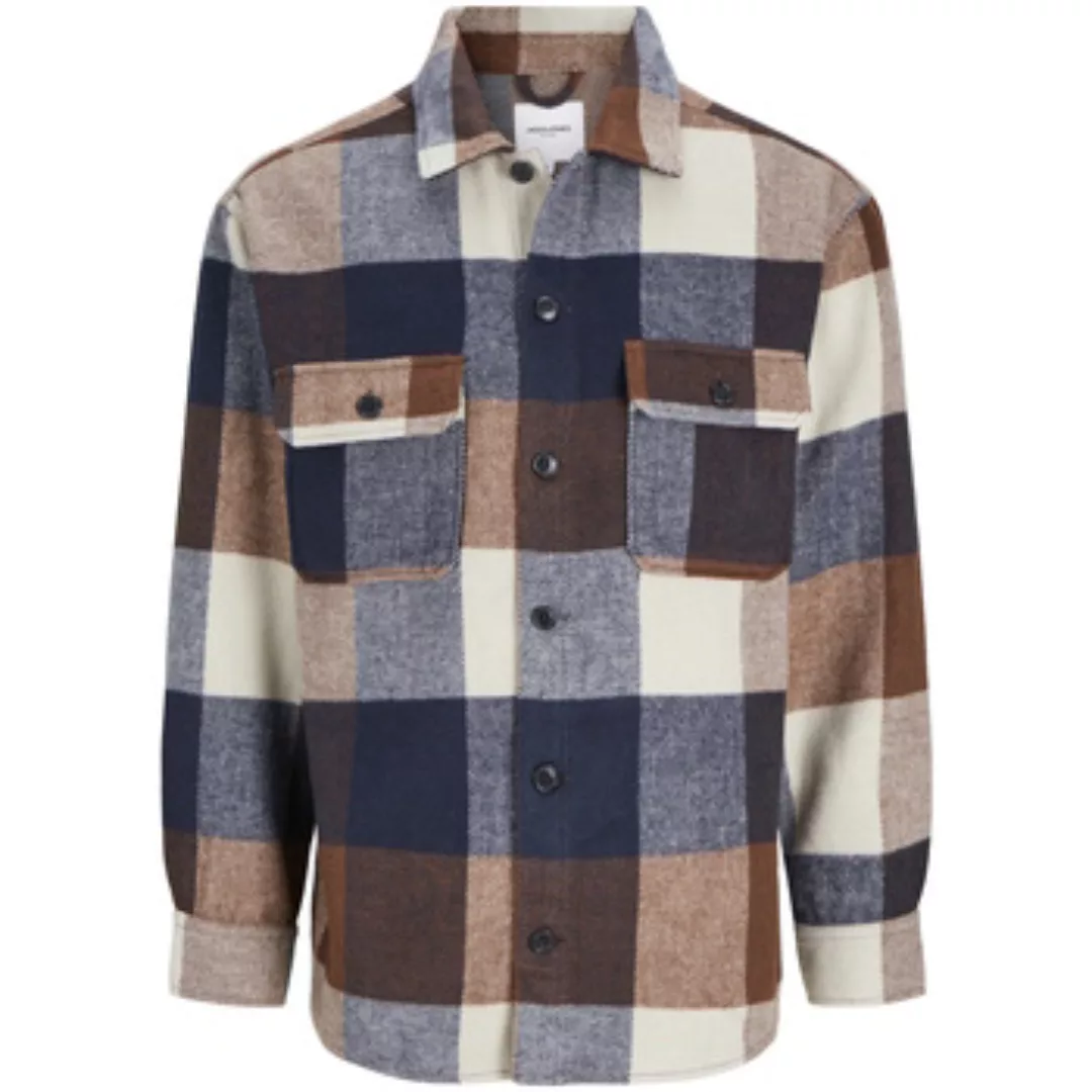 Jack & Jones Langarmhemd JJEBRADLEY OLLIE OVERSHIRT LS NOOS mit Brusttasche günstig online kaufen