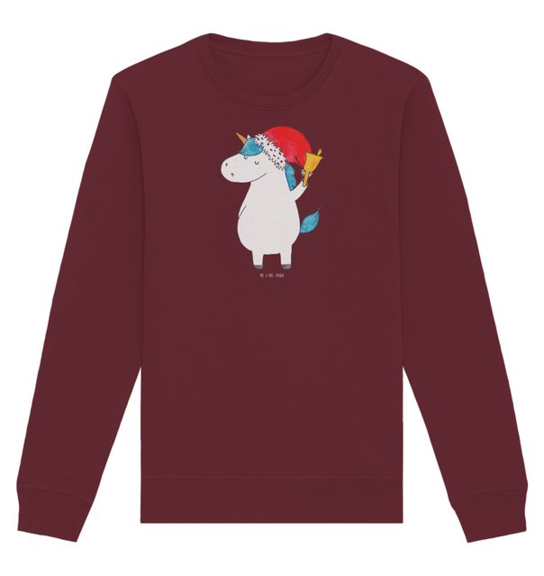 Mr. & Mrs. Panda Longpullover Größe M Einhorn Weihnachtsmann - Burgundy - G günstig online kaufen