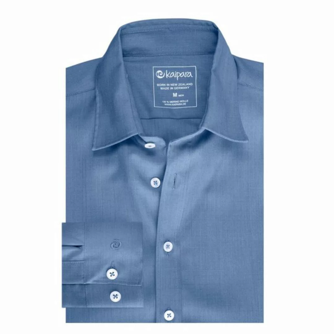 Kaipara - Merino Sportswear Langarmhemd URBAN Merino Hemd Regularfit 200 (1 günstig online kaufen