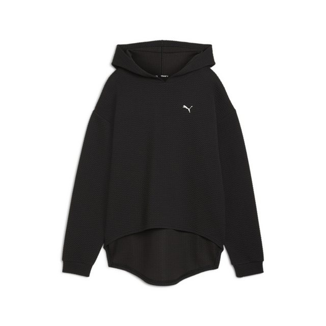 PUMA Kapuzenpullover STUDIO Textured Hoodie Damen günstig online kaufen