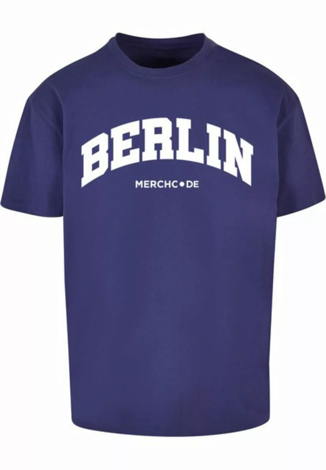 Merchcode T-Shirt Merchcode Herren Berlin Wording - Heavy Oversize Tee (1-t günstig online kaufen