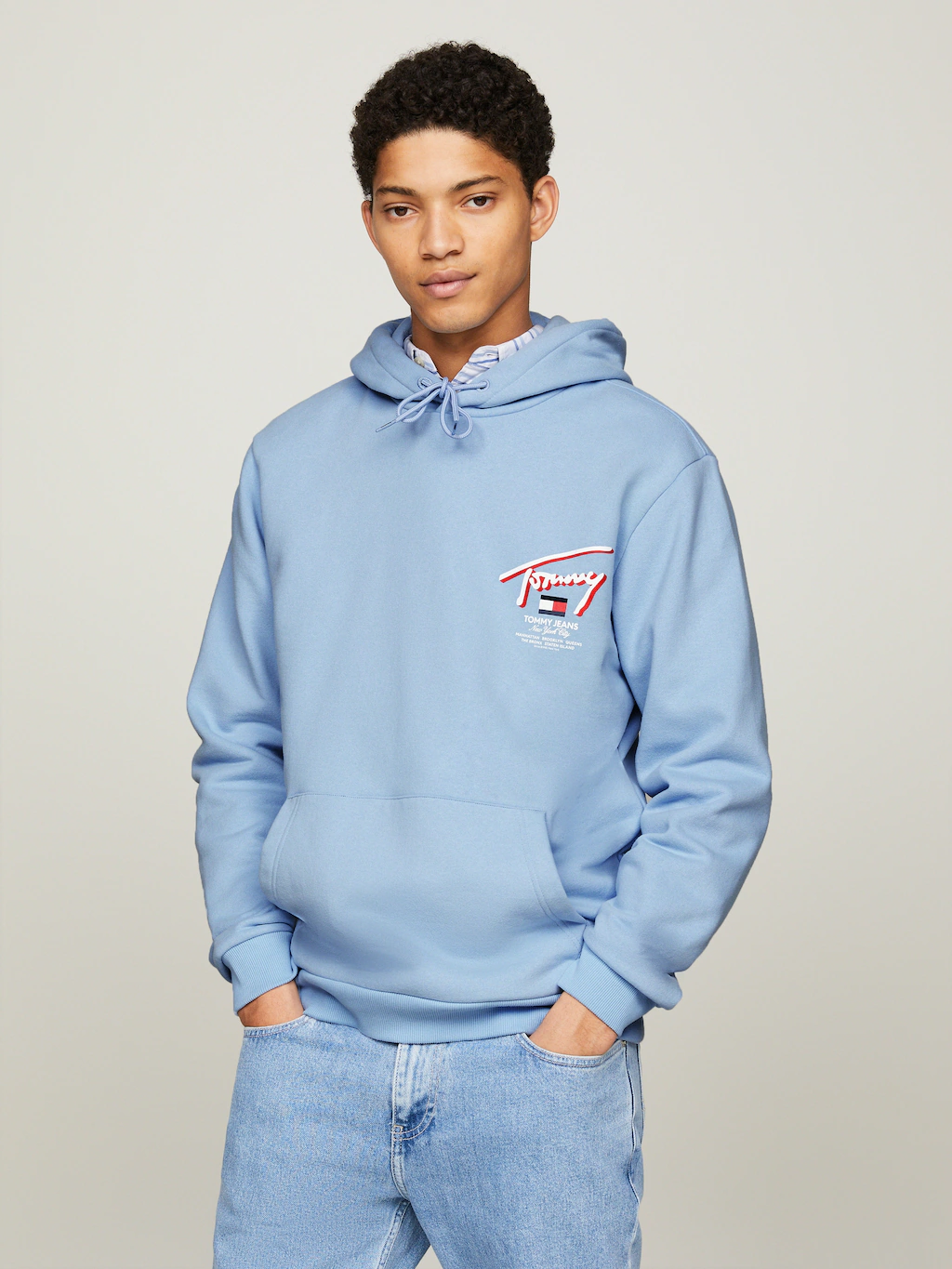 Tommy Jeans Hoodie TJM REG 3D STREET TJ HOOD EXT günstig online kaufen