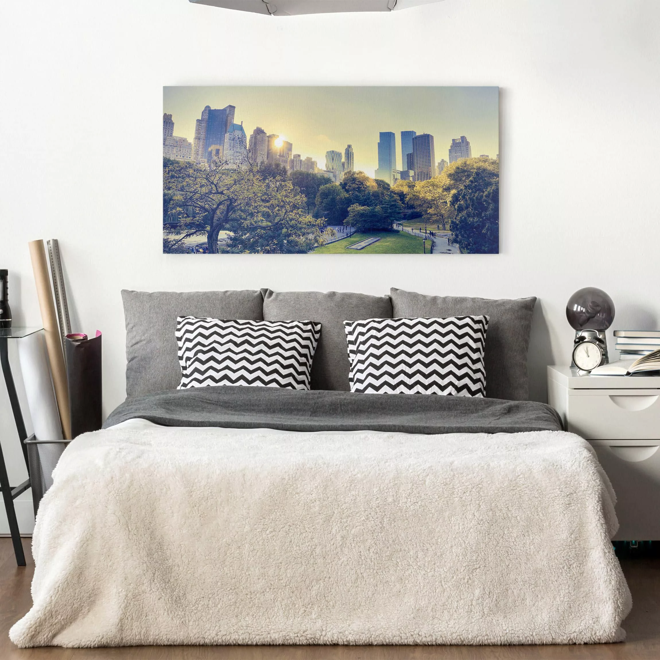 Leinwandbild New York - Querformat Peaceful Central Park günstig online kaufen