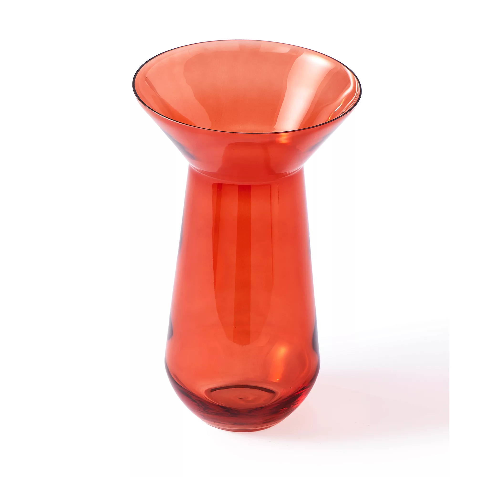 pols potten - Long Neck Vase - orange/H 45cm / Ø 27,5cm günstig online kaufen