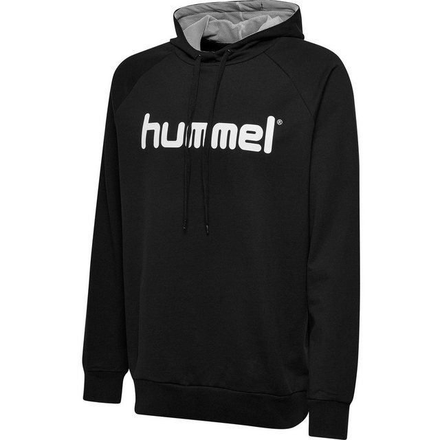 hummel Hoodie Logo Hoodie Kapuzen Pullover HMLGO 5137 in Schwarz günstig online kaufen