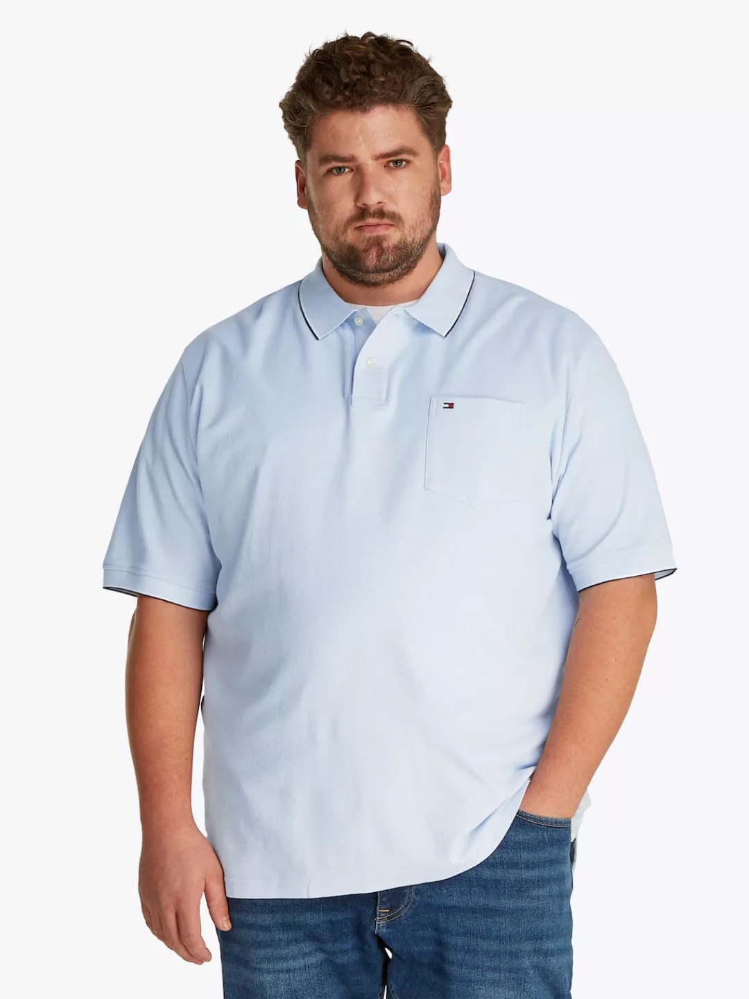 Tommy Hilfiger Big & Tall Poloshirt "BT-POCKET CLASSIC FIT POLO-B", Große G günstig online kaufen