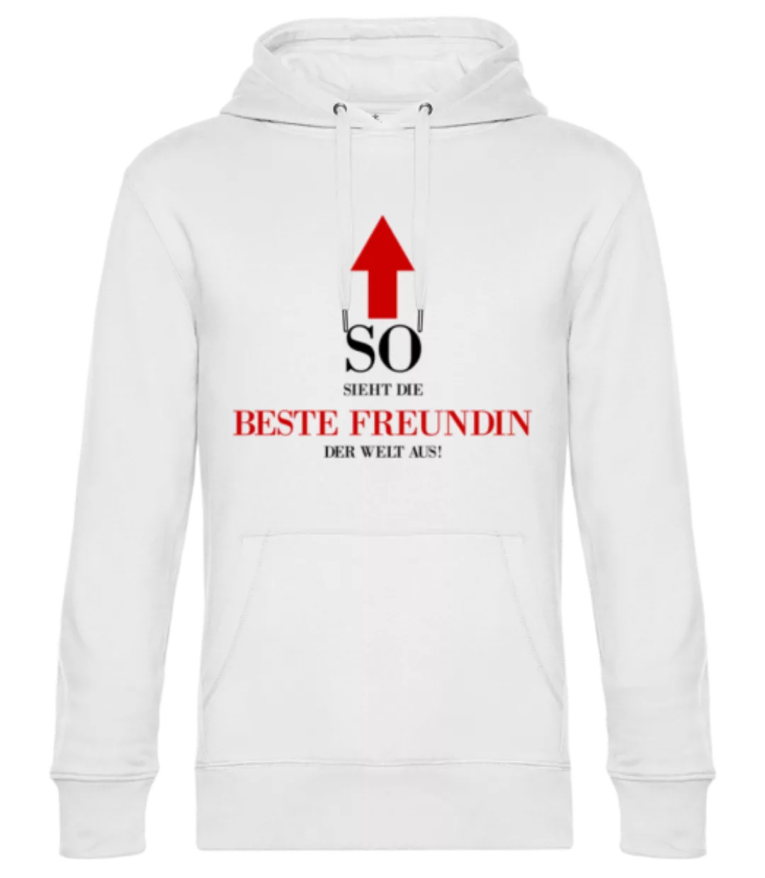 Beste Freundin Der Welt · Unisex Premium Hoodie günstig online kaufen