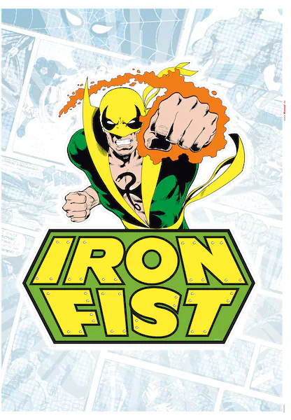 Komar Wandtattoo Iron Fist Comic  Iron Fist Comic B/L: ca. 50x70 cm günstig online kaufen