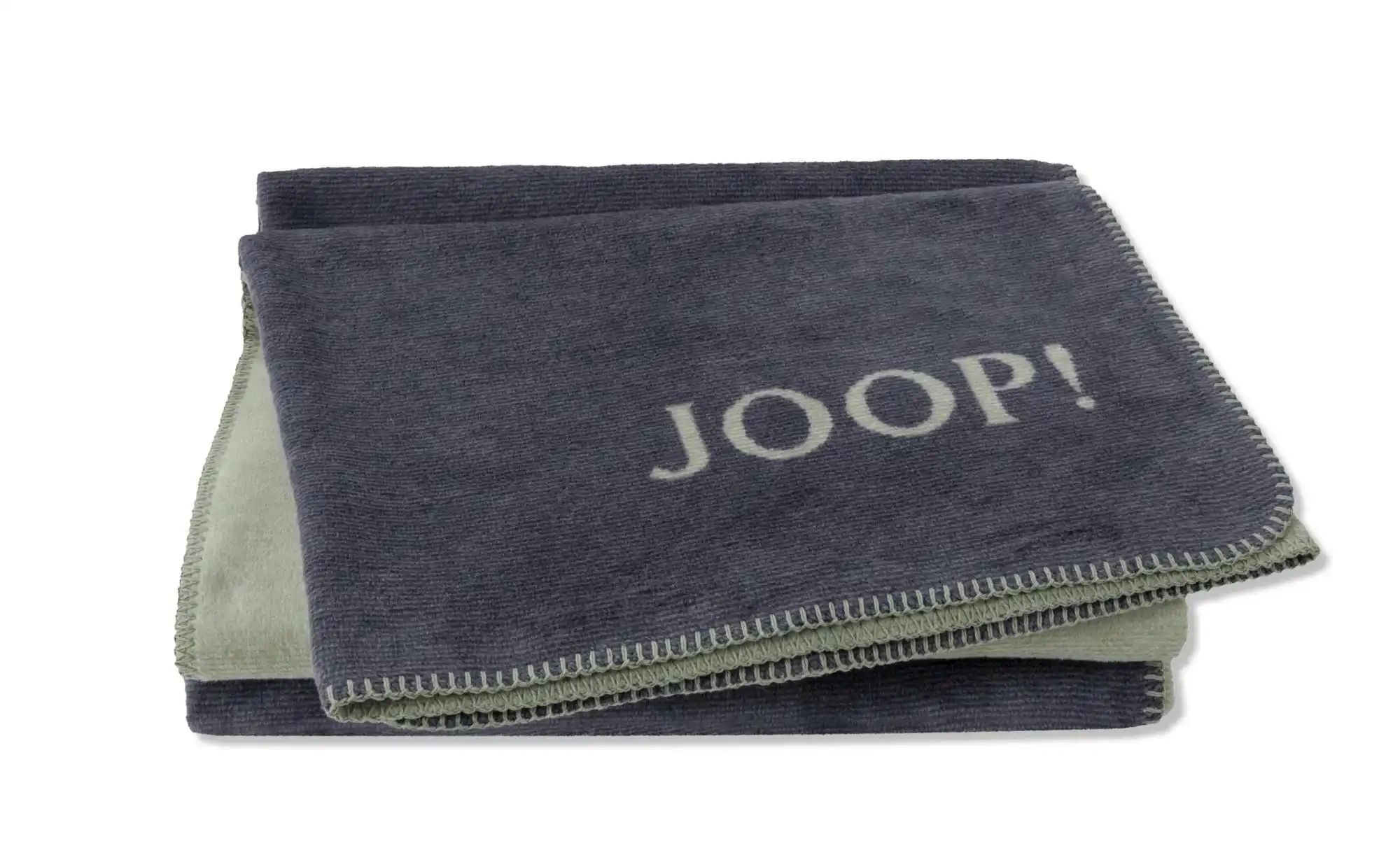 JOOP! Wohndecke Melange Doubleface   ¦ blau ¦ Baumwollmischgewebe ¦ Maße (c günstig online kaufen