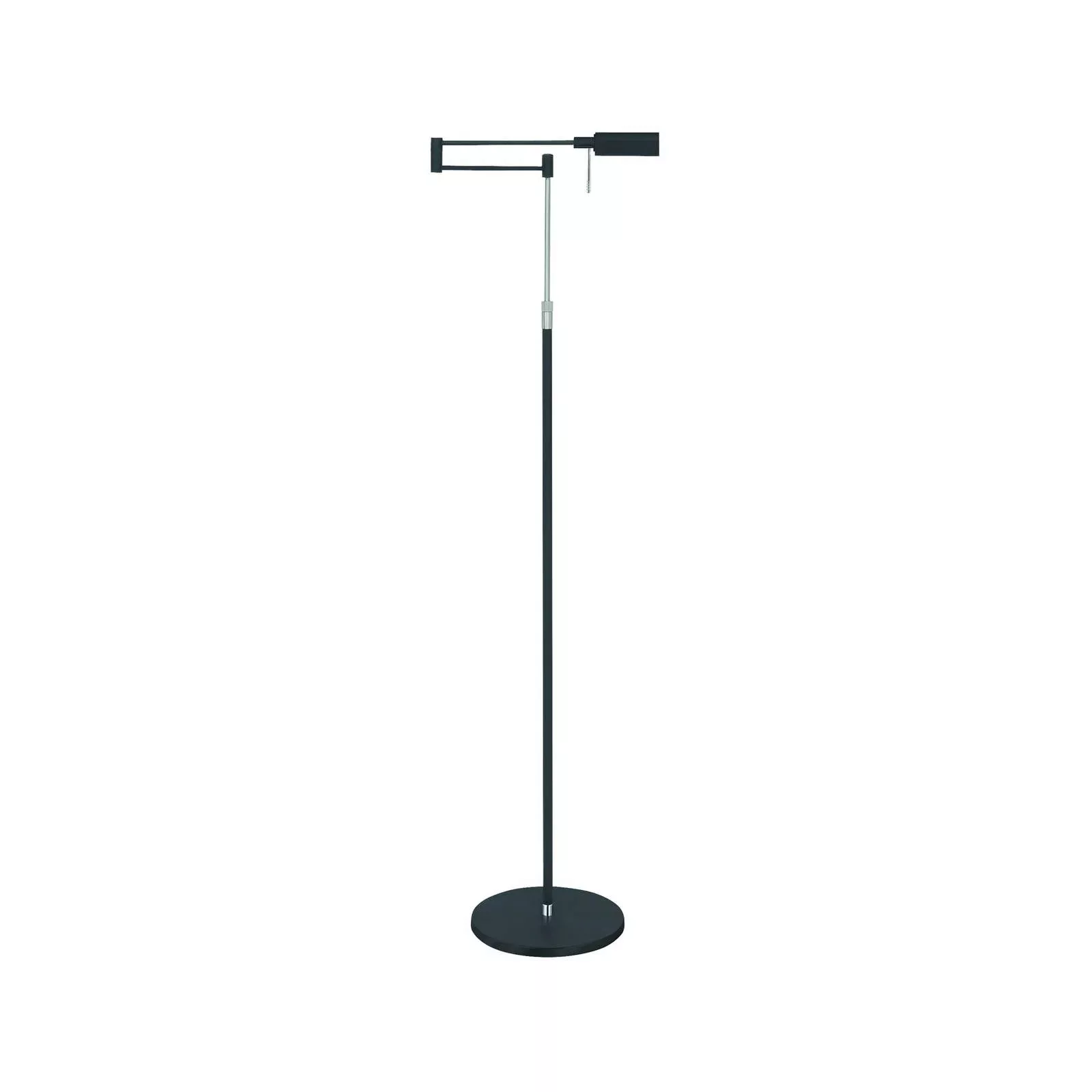 LED-Stehlampe New Bari, schwarz, Höhe 139 cm, Metall, Dimmer günstig online kaufen