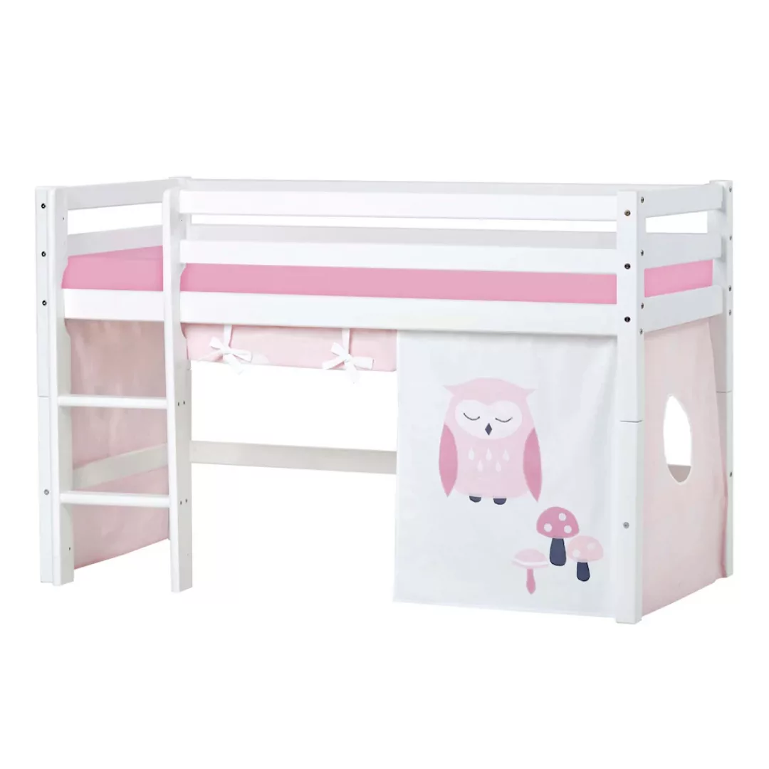 Hoppekids Hochbett »ECO Dream, Kinderbett, Spielbett, Halbhohes Bett aus Ma günstig online kaufen