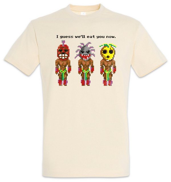 Urban Backwoods Print-Shirt The Secret Cannibals Herren T-Shirt Monkey Game günstig online kaufen