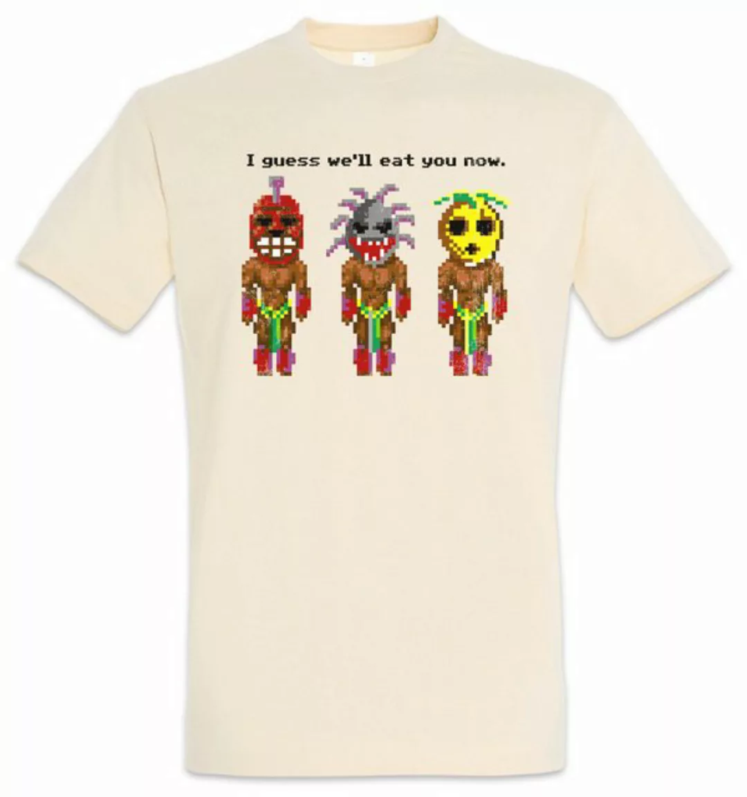 Urban Backwoods Print-Shirt The Secret Cannibals Herren T-Shirt Monkey Game günstig online kaufen