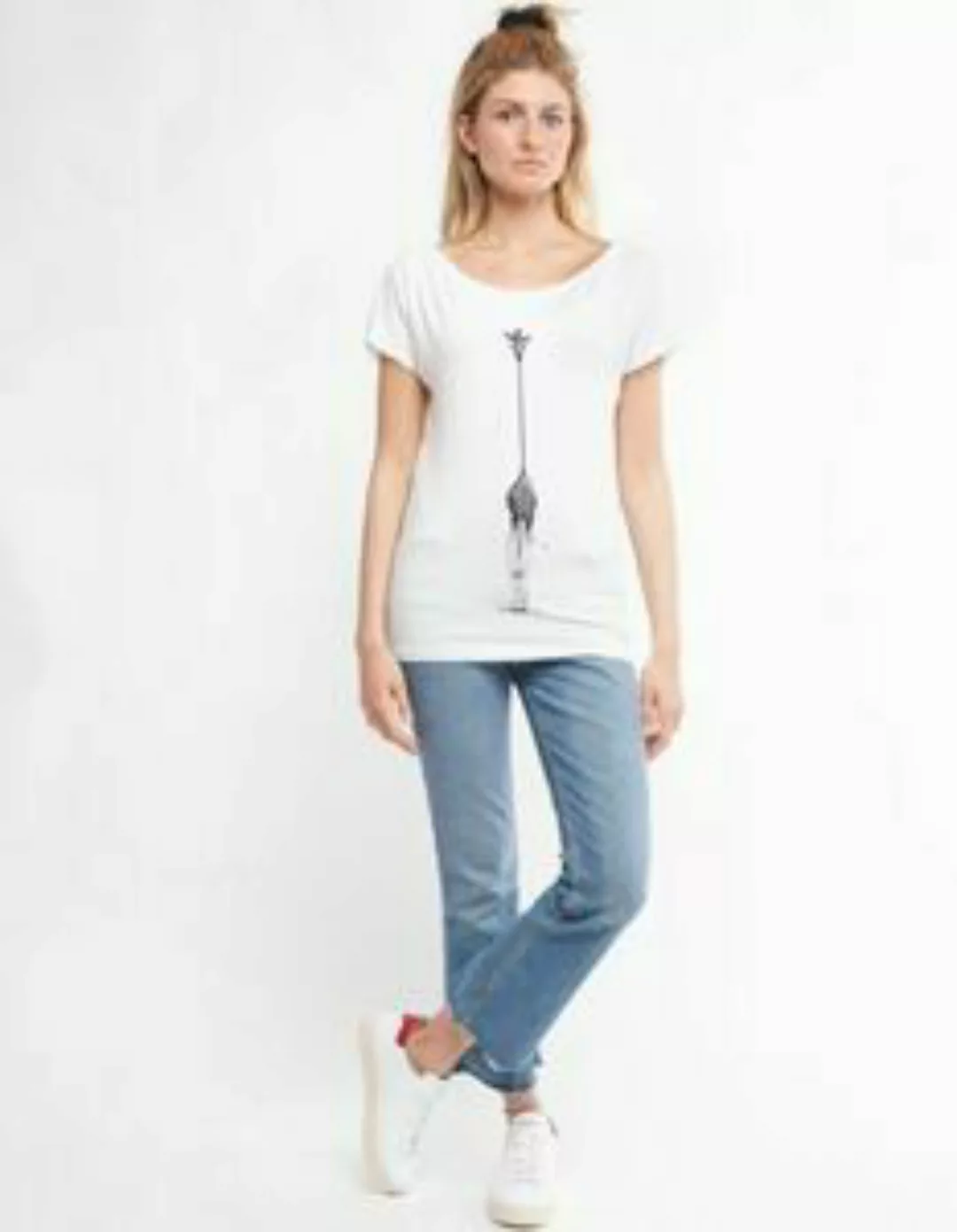 Damen T-shirt Aus Eukalyptus "Elisabeth" | Giraffe günstig online kaufen