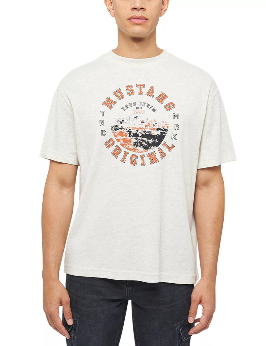 MUSTANG T-Shirt "Style Aidan C Print" günstig online kaufen