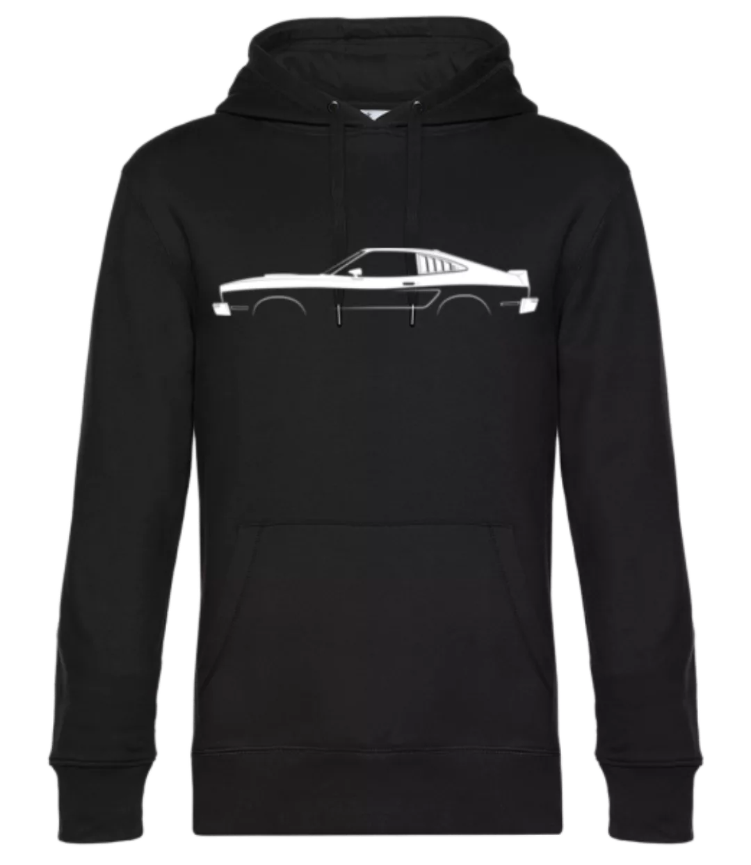 'Ford Mustang II Cobra 1977' Silhouette · Unisex Premium Hoodie günstig online kaufen