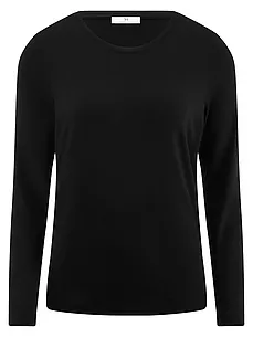 Rundhals-Shirt Peter Hahn schwarz günstig online kaufen