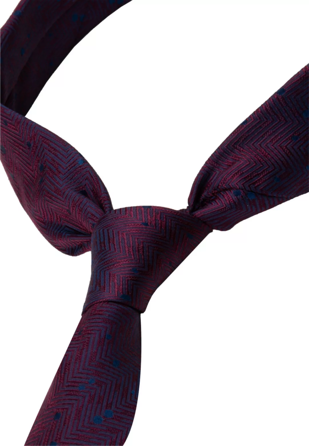 seidensticker Krawatte "Schwarze Rose", Breit (7cm) Fischgrat günstig online kaufen