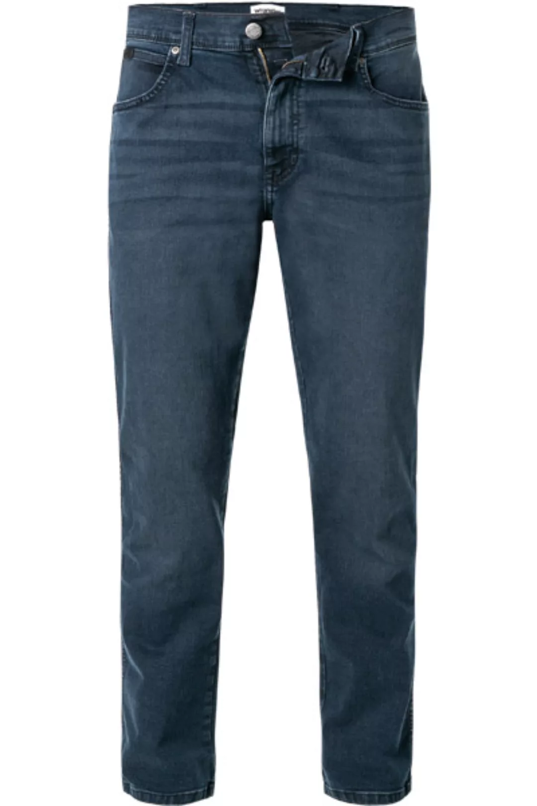 Wrangler Herren Jeans Texas Slim Fit Stretch - Blau - Bruised River günstig online kaufen