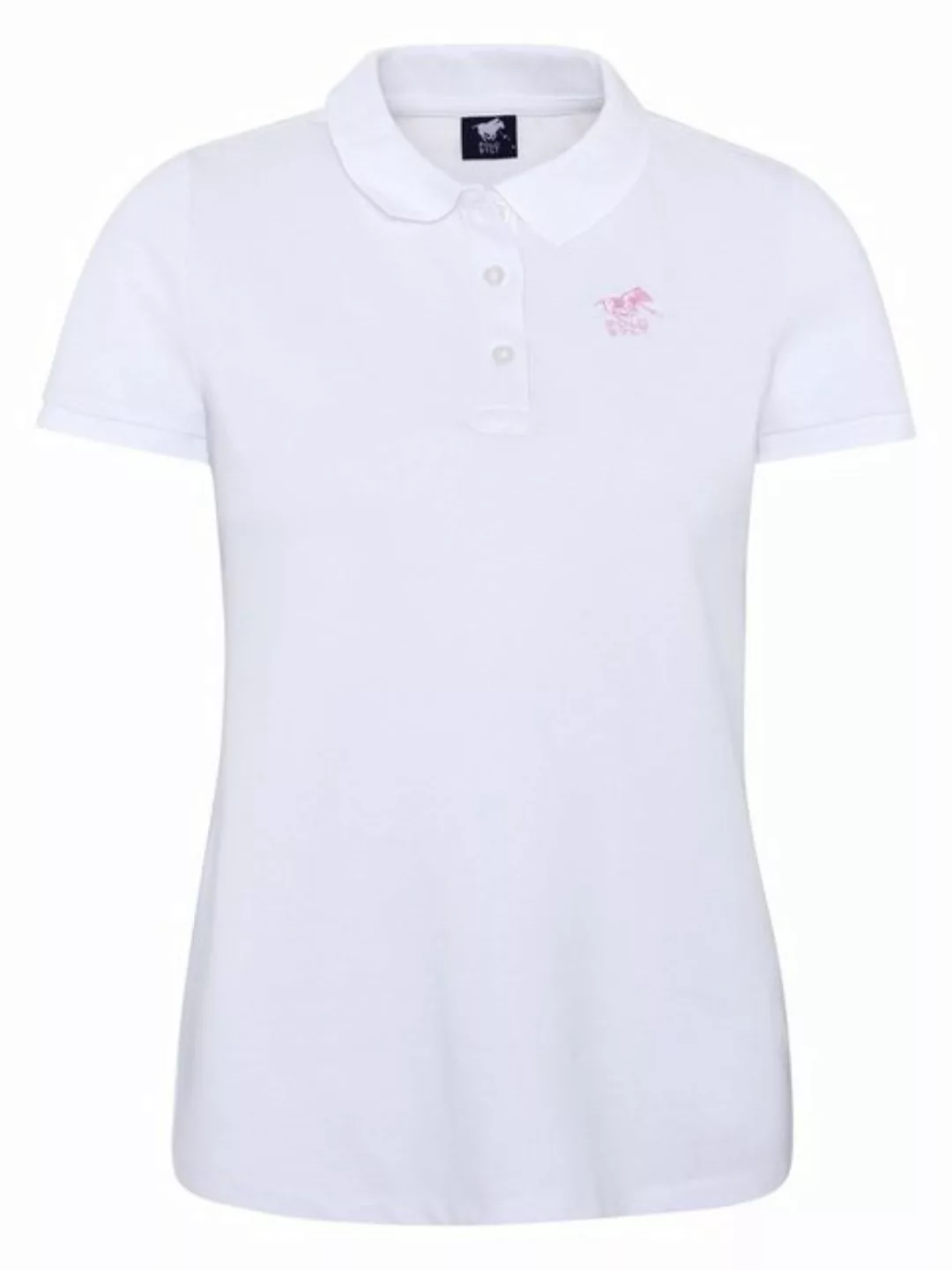 Polo Sylt Poloshirt mit Label-Stickerei günstig online kaufen