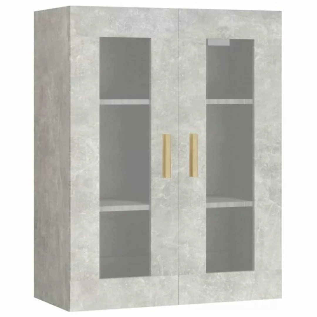 Vidaxl Hängeschrank Betongrau 69,5x34x90 Cm günstig online kaufen