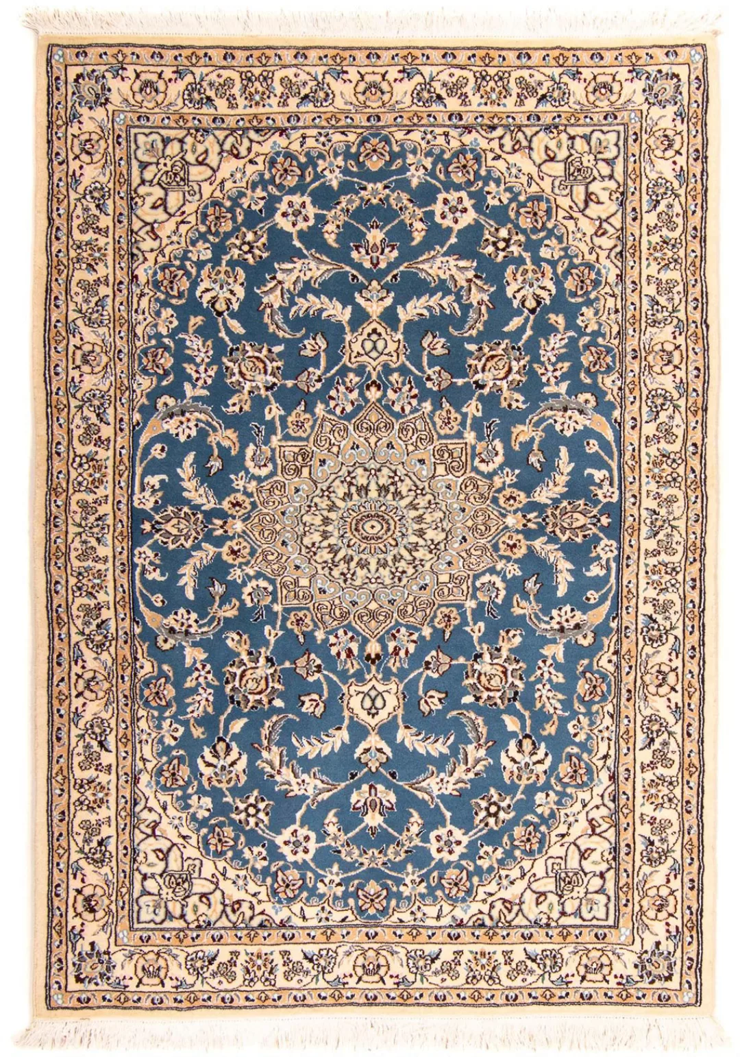 morgenland Orientteppich »Perser - Nain - Royal - 151 x 106 cm - dunkelblau günstig online kaufen