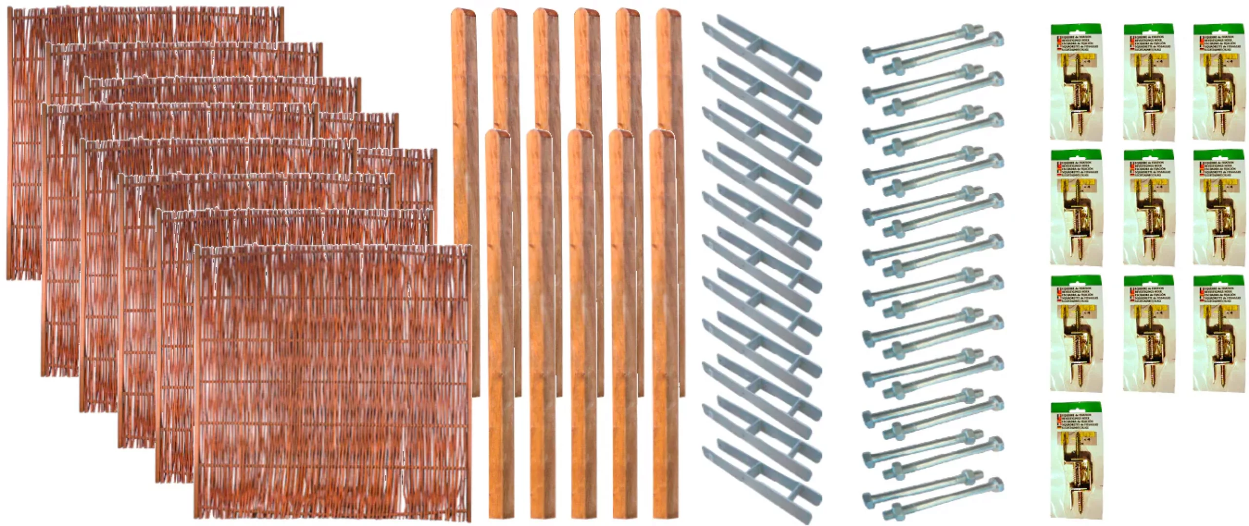 Tetzner & Jentzsch Weidenzaun "Fontana 8" günstig online kaufen