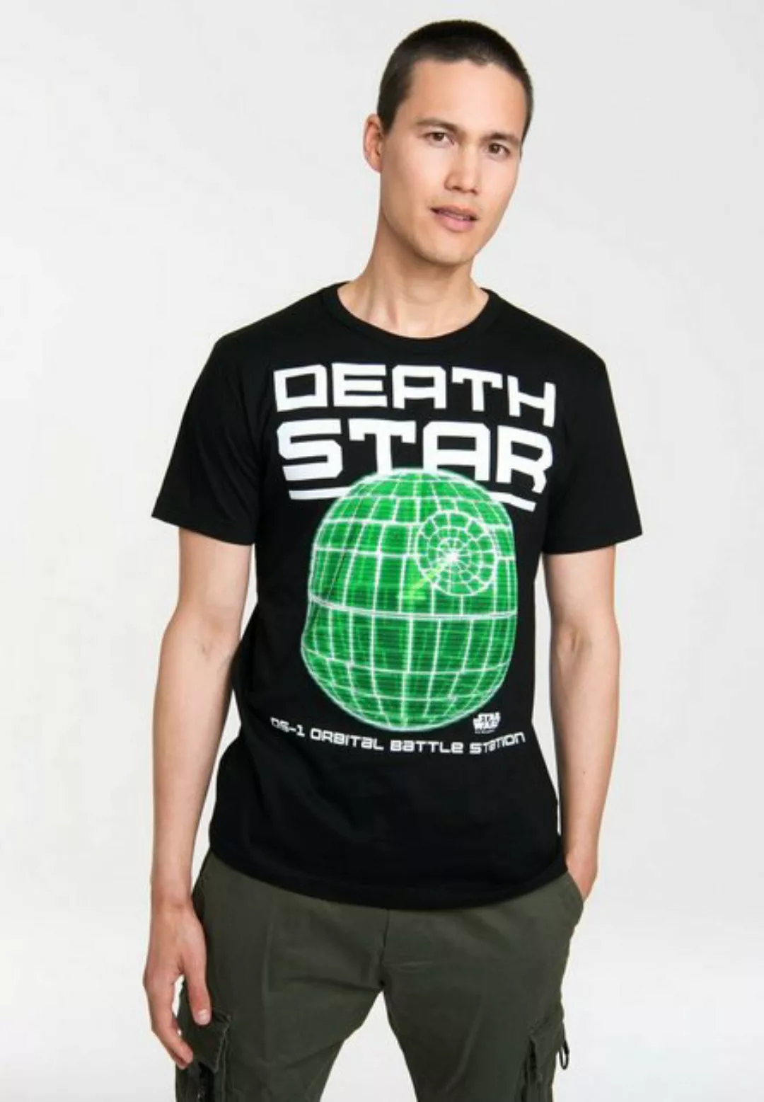 LOGOSHIRT T-Shirt Star Wars - Death Star mit tollem Star Wars-Print günstig online kaufen