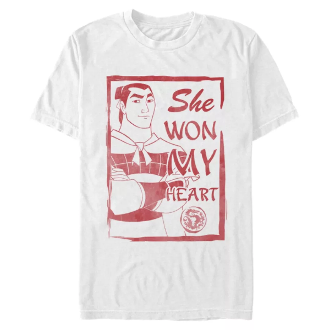 Disney Classics - Mulan - Shang She Won My Heart - Valentinstag - Männer T- günstig online kaufen