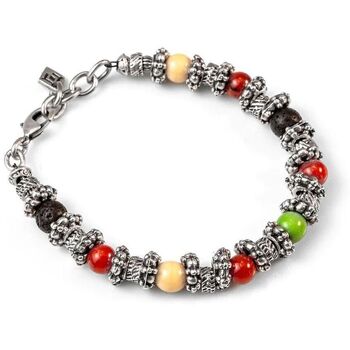 Cryady  Armbänder AREJO-BLACK/RED/GREEN günstig online kaufen