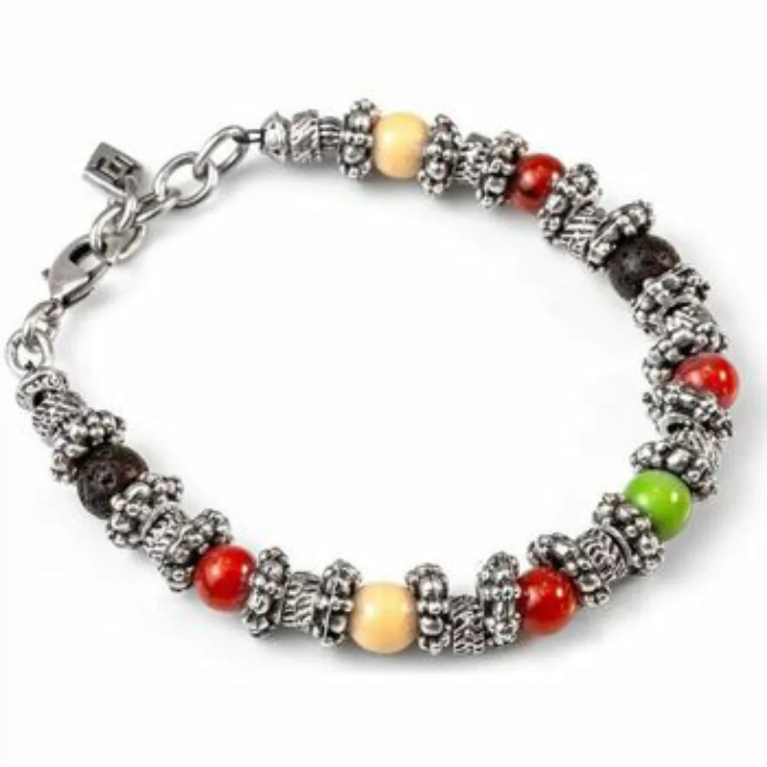 Cryady  Armbänder AREJO-BLACK/RED/GREEN günstig online kaufen