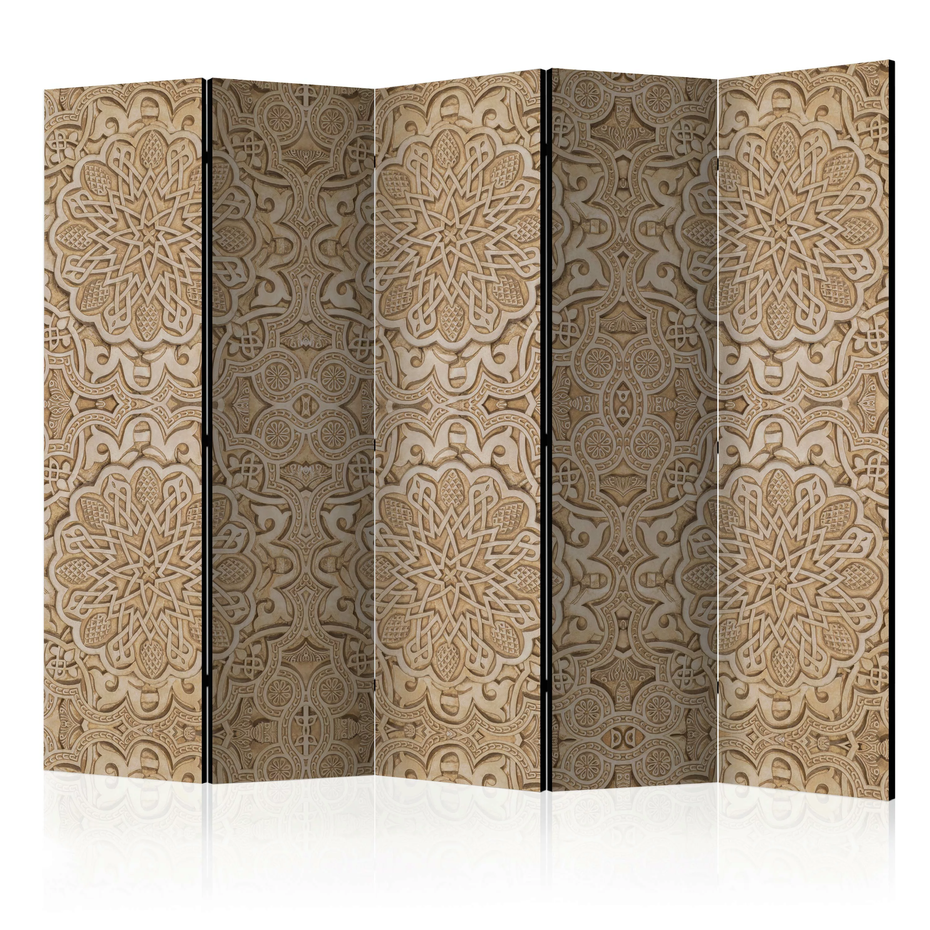 5-teiliges Paravent - Sand Ornament Ii [room Dividers] günstig online kaufen