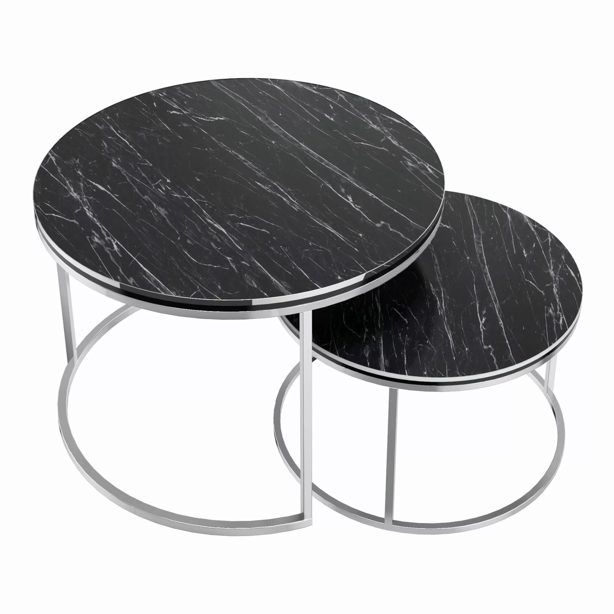 en.casa Couchtisch, »Skagen« Beistelltisch im 2er günstig online kaufen