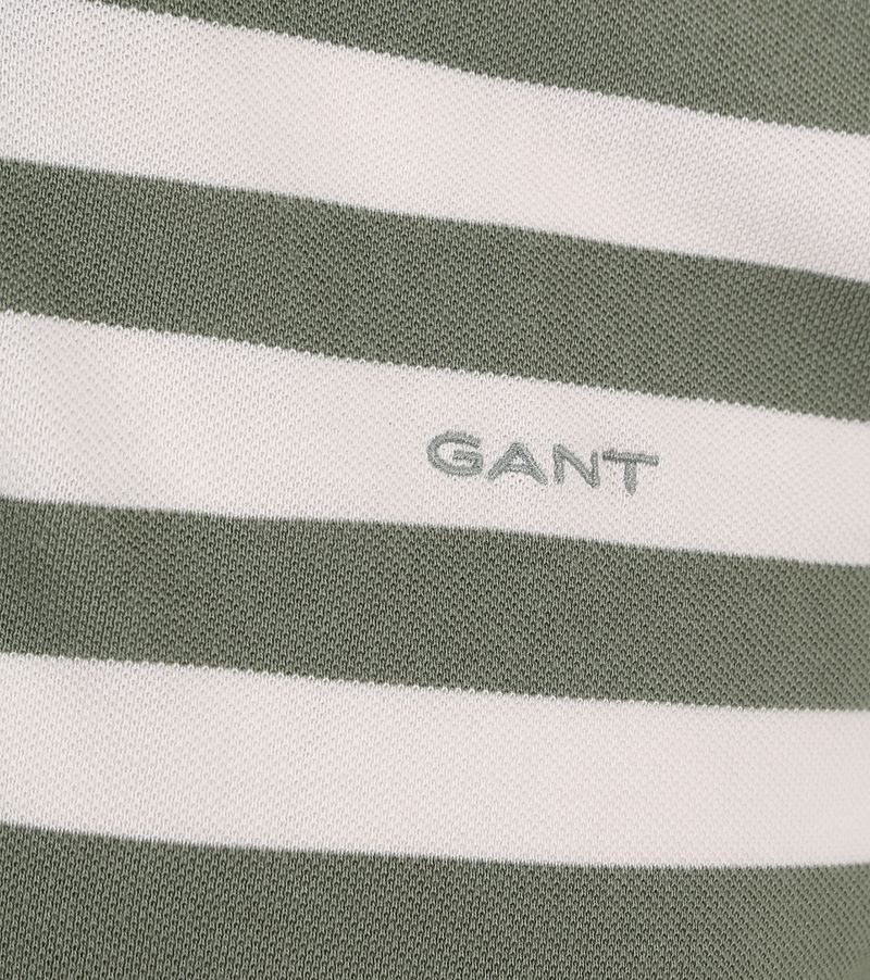 Gant  T-Shirts & Poloshirts Poloshirt Gestreiftes Pique Polo Kurzarmshirt günstig online kaufen