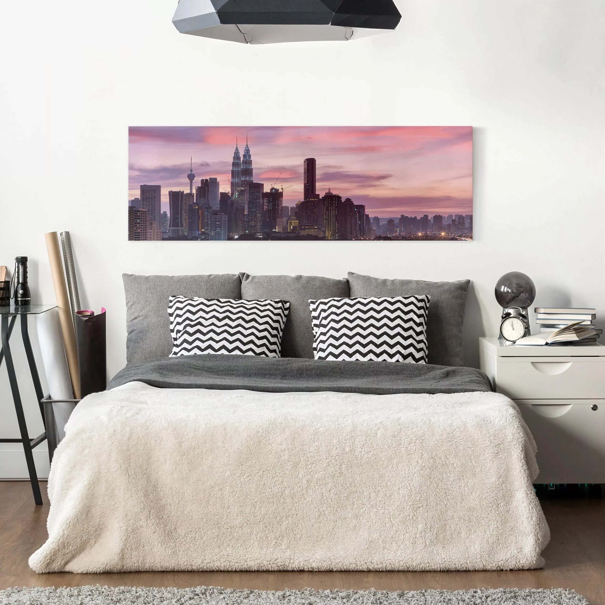 Leinwandbild Architektur & Skyline - Panorama Kuala Lumpur günstig online kaufen