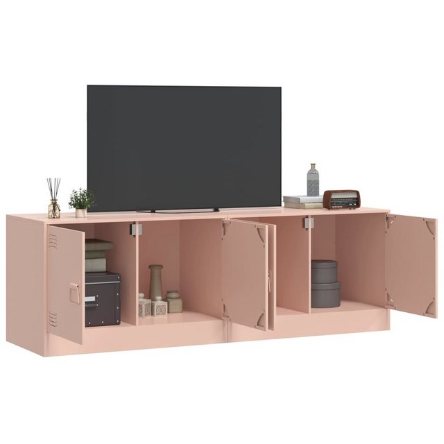 vidaXL TV-Schrank TV-Schränke 2 Stk Rosa 67x39x44 cm Stahl günstig online kaufen