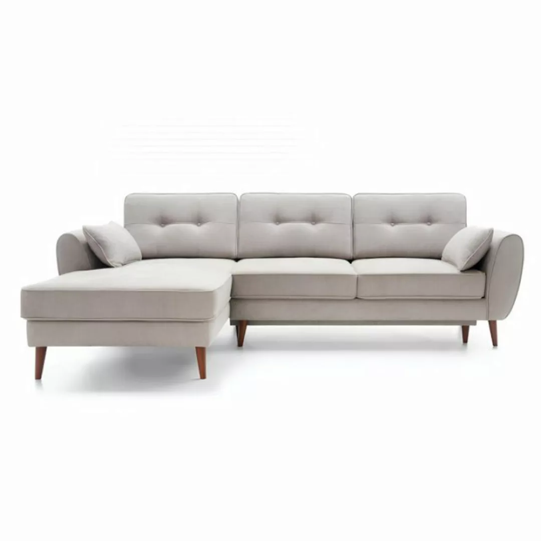 Xlmoebel Sofa Neues Ecksofa für das Wohnzimmer mit Polsterung aus Textil-St günstig online kaufen