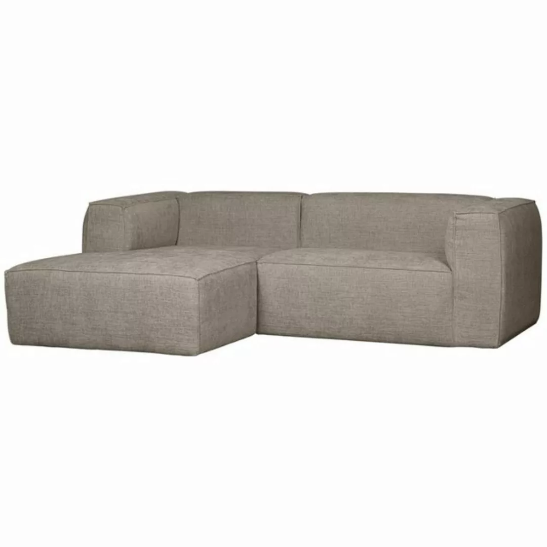 WOOOD Ecksofa Chaiselongue Bean aus Melange-Stoff günstig online kaufen