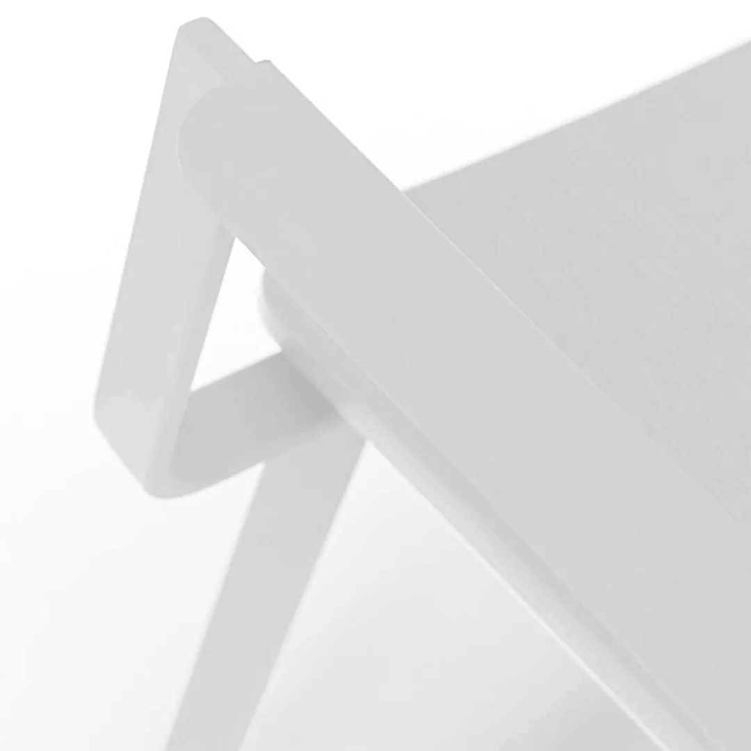 Armlehnen Esstischstühle in Weiß Schichtholz und Metall (4er Set) günstig online kaufen
