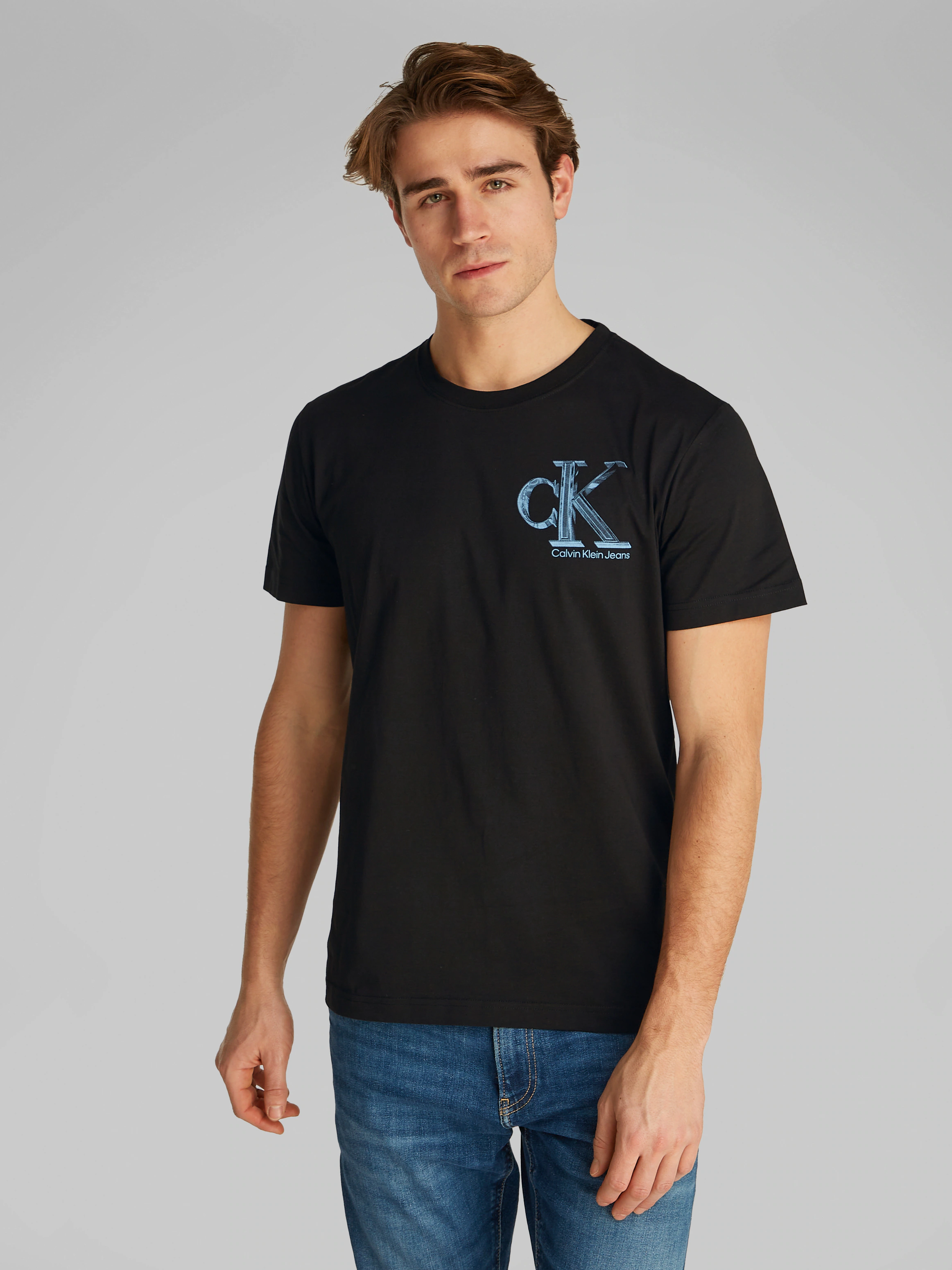 Calvin Klein Jeans T-Shirt "META MONOGRAM TEE", mit Logodruck günstig online kaufen