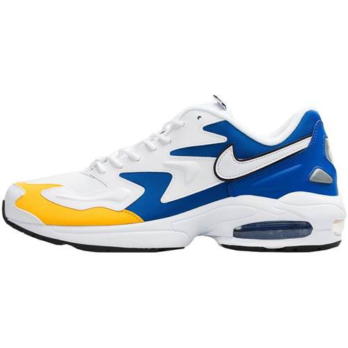 Nike Air Max 2 Light Premium Schuhe EU 46 White,Blue,Yellow günstig online kaufen